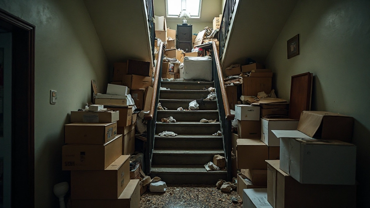 Pismo o uprzątnięcie klatki schodowej