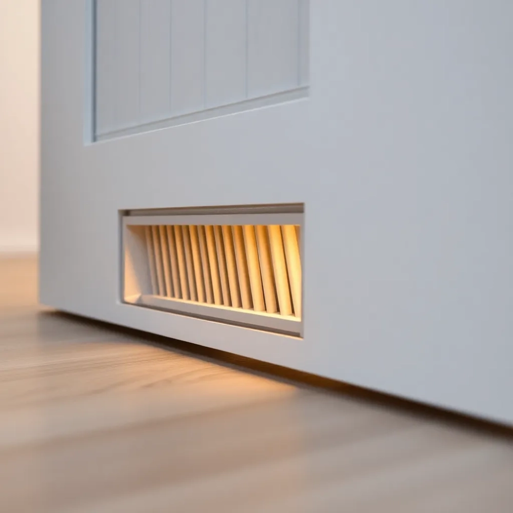 Podcięcie wentylacyjne w drzwiach wymiary