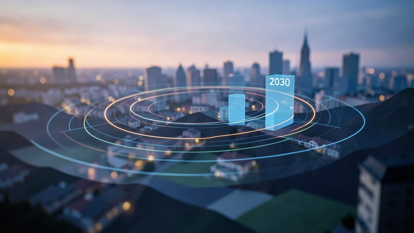 Prognozowana liczba mieszkańców Wrocławia do 2030