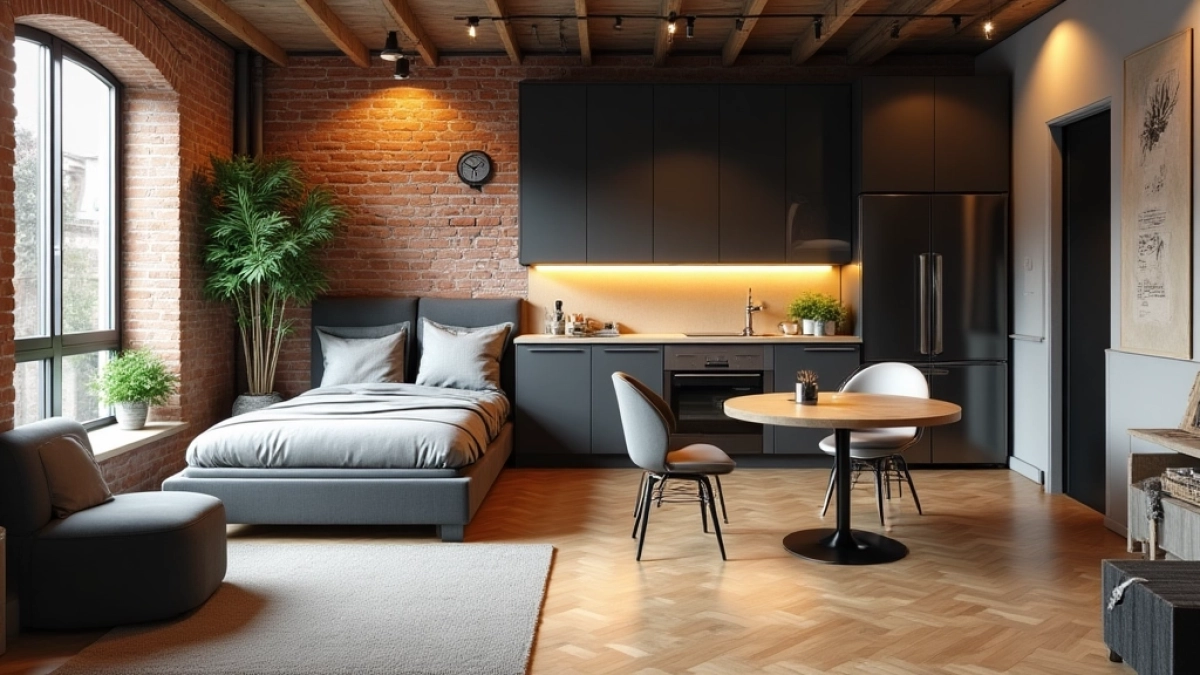 Projekt mieszkania 40m2