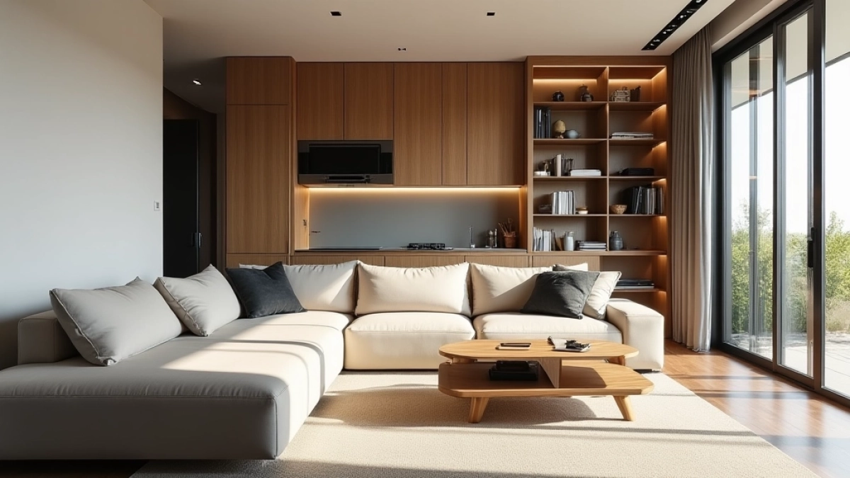 Projekt mieszkania 54m2