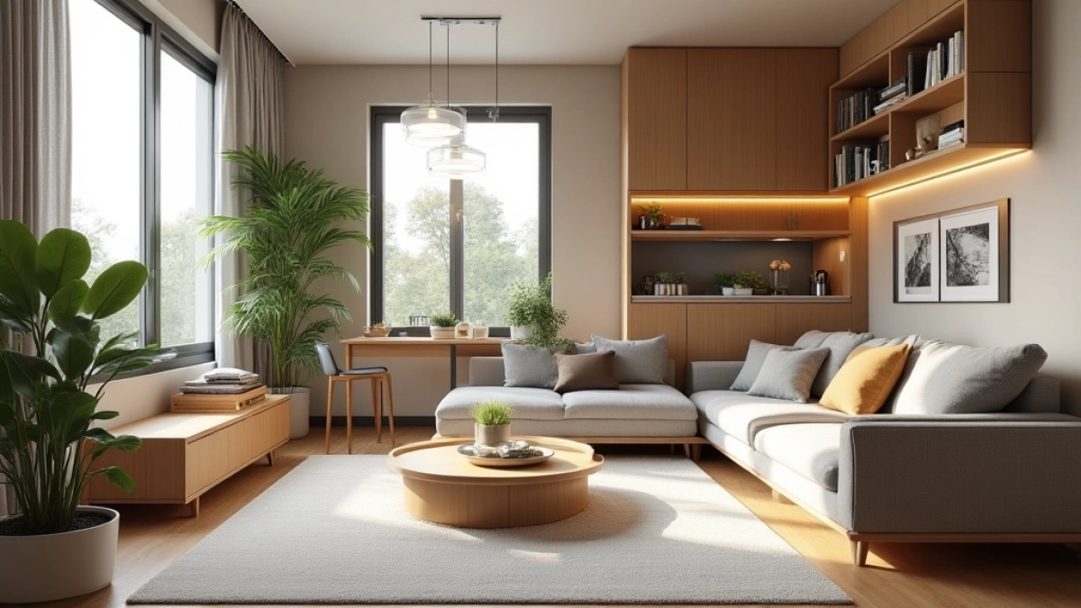 Projekt mieszkania 70 m2