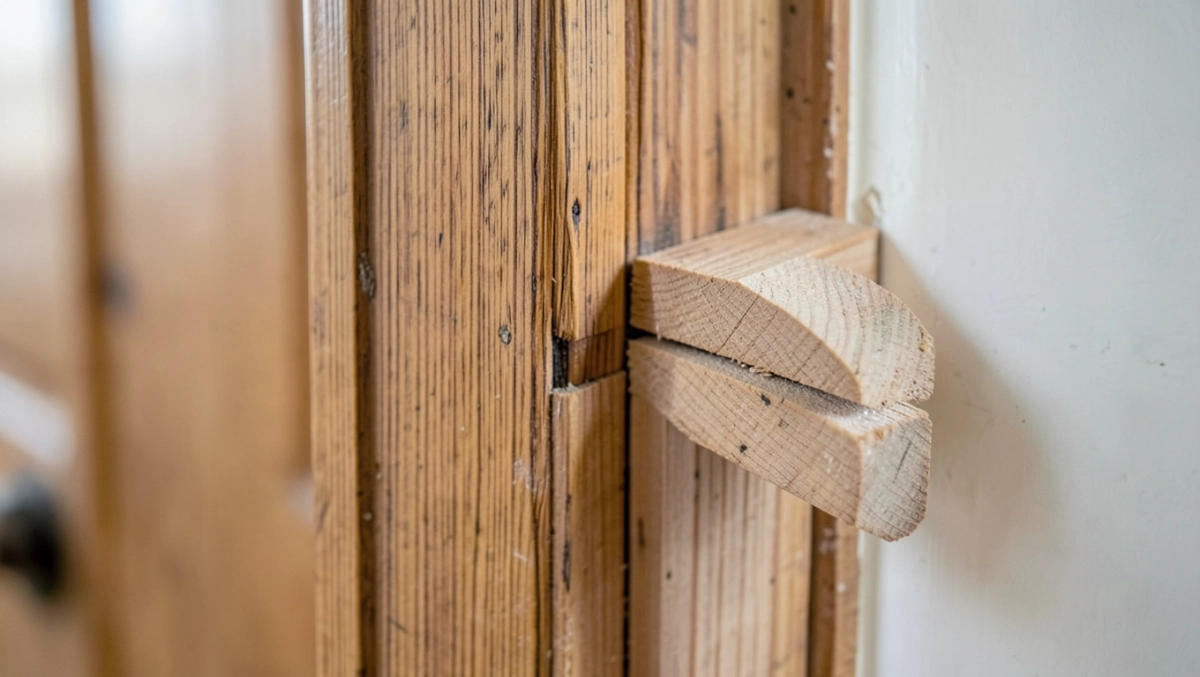 prostowanie drzwi drewnianych