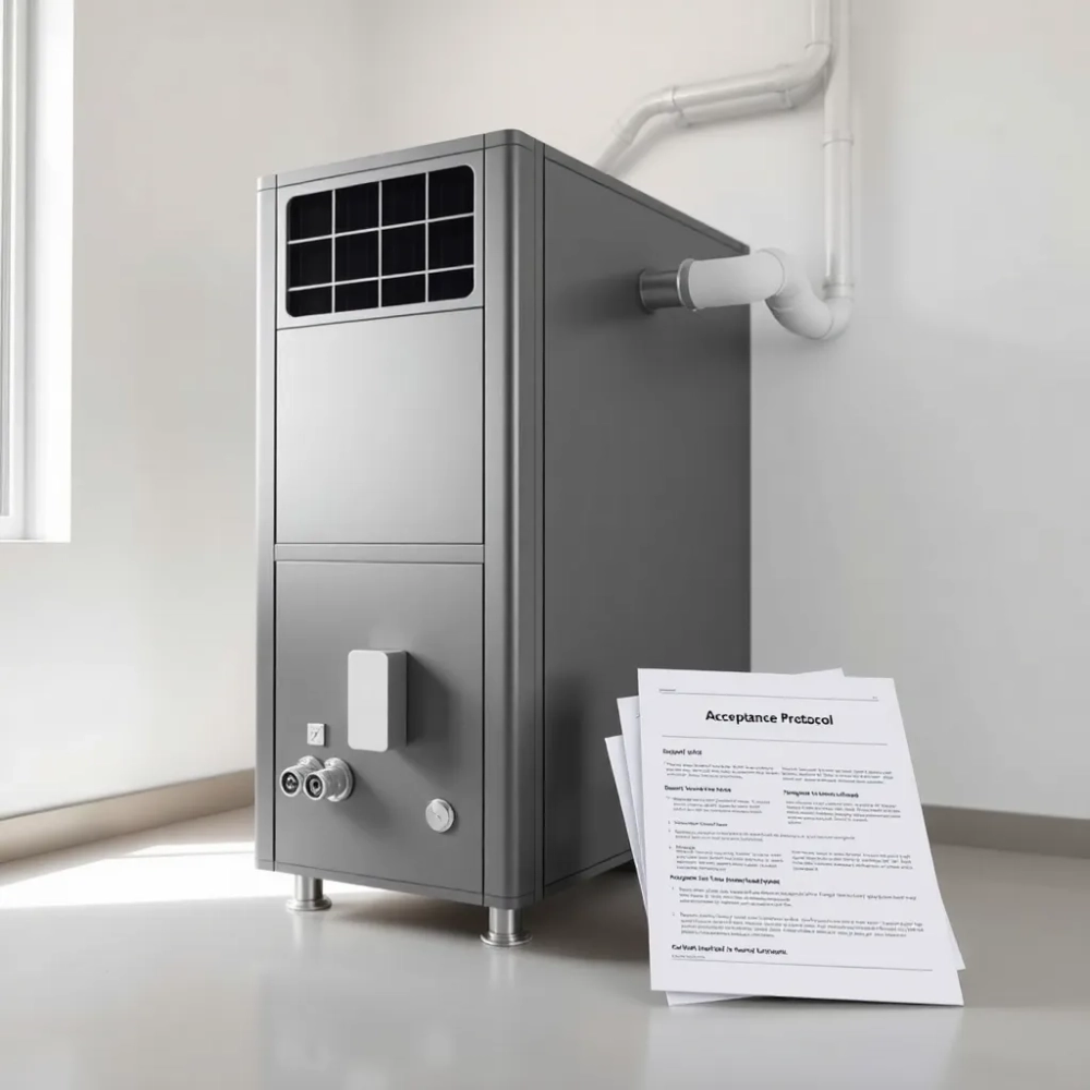 Protokół odbioru pompy ciepła wzór