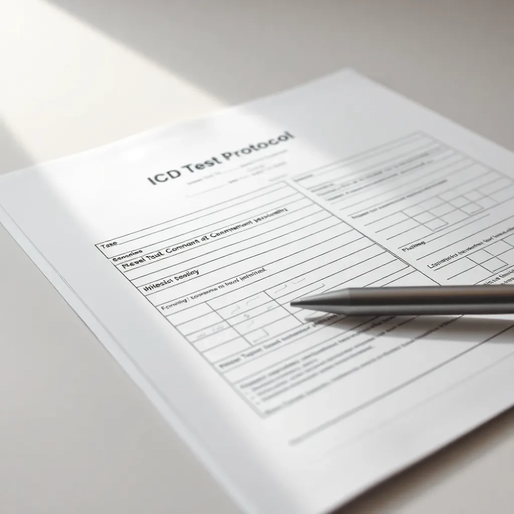 Protokół z badania wyłącznika różnicowoprądowego