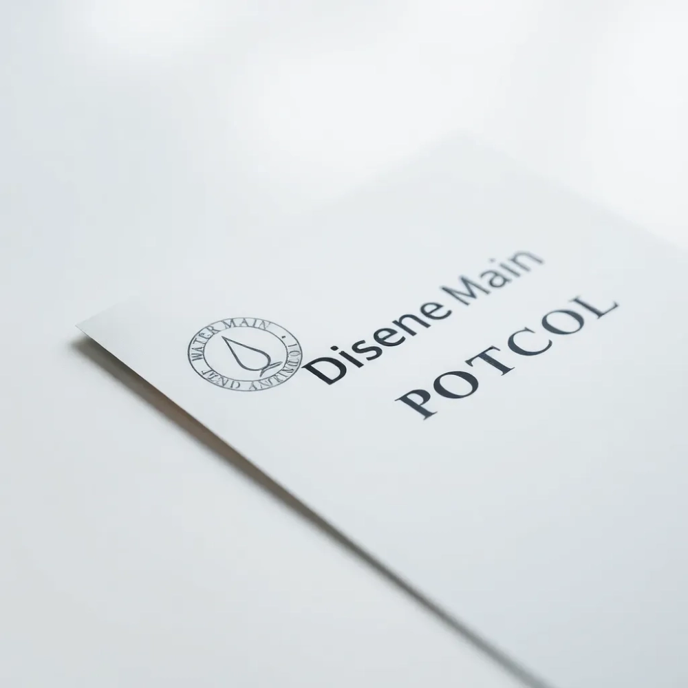 Protokół z dezynfekcji wodociągu