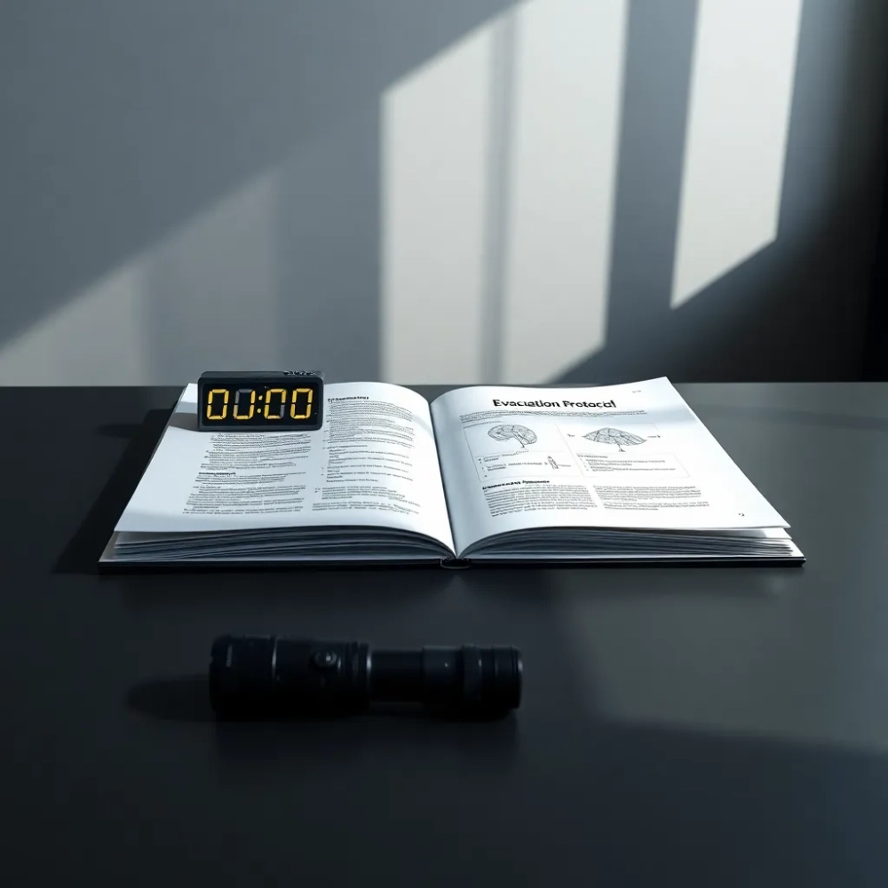 Protokół z próbnej ewakuacji wzór