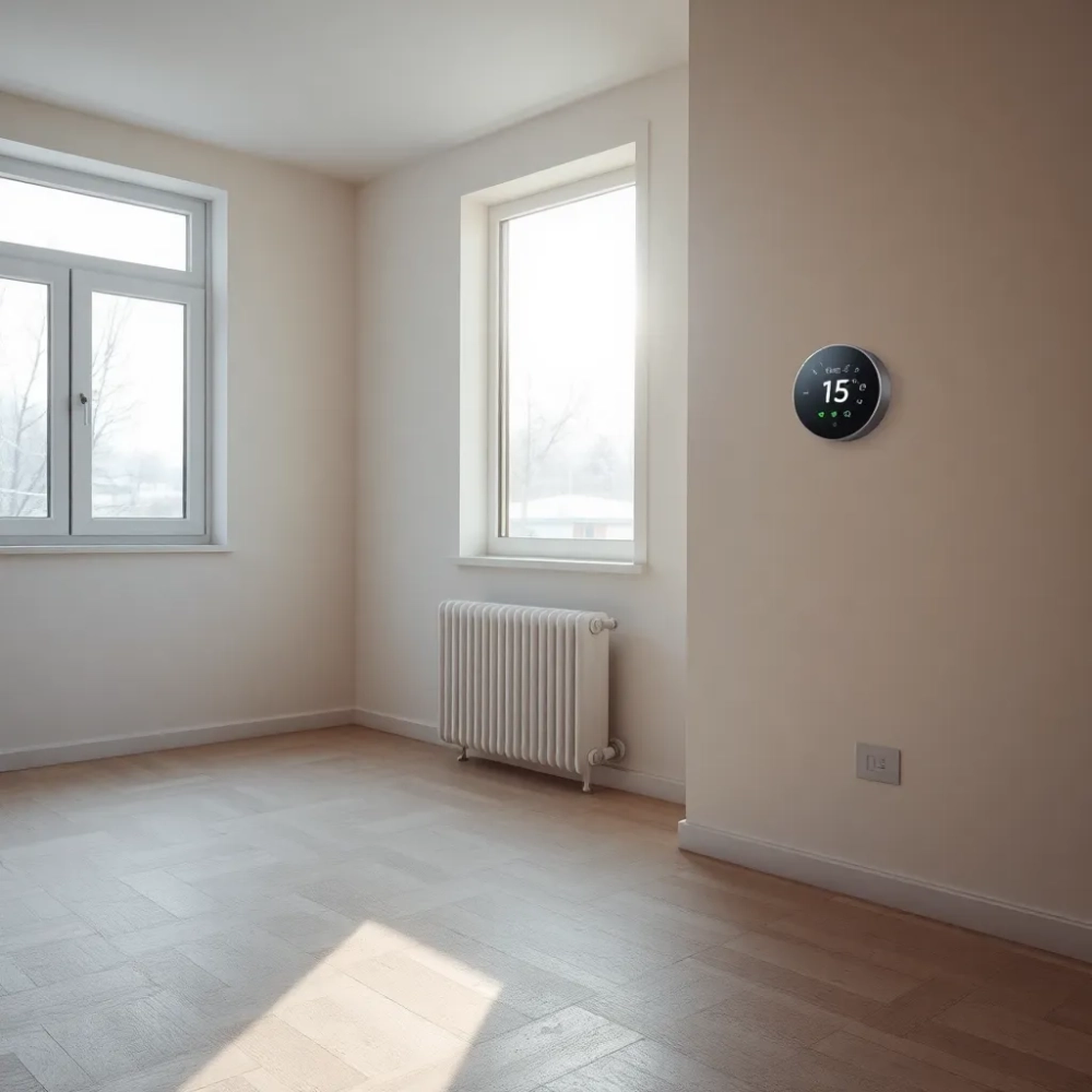 Puste mieszkanie a ogrzewanie