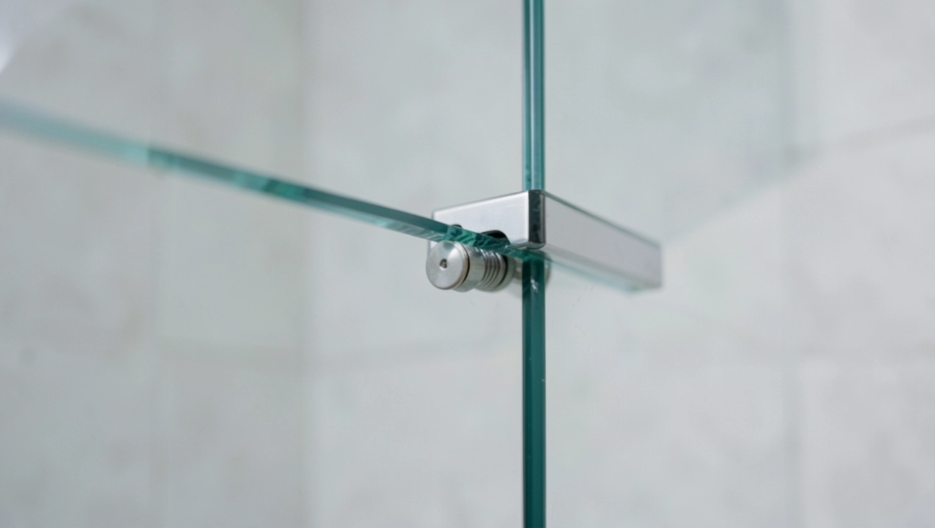 Regulacja górnych rolek drzwi kabiny