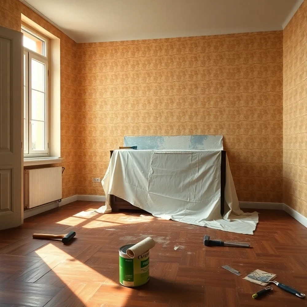 Remont mieszkania z lat 70