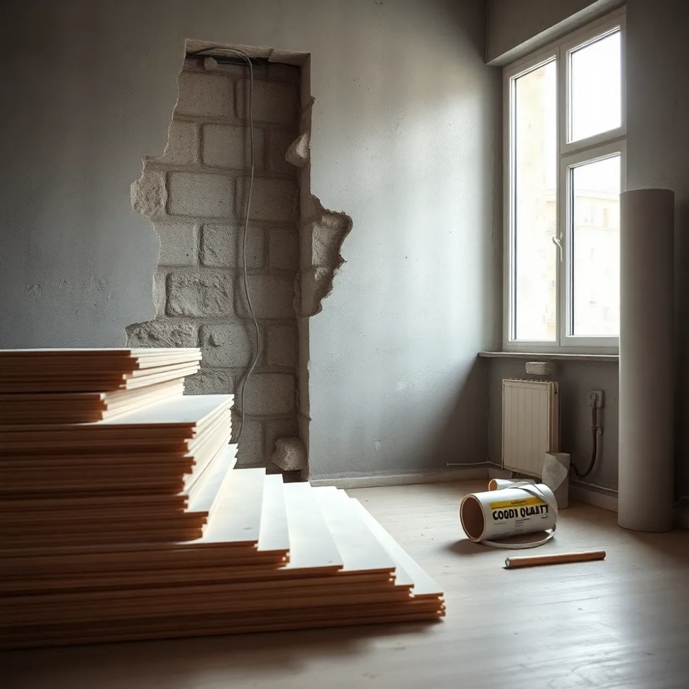 Remont mieszkania z wielkiej płyty koszty