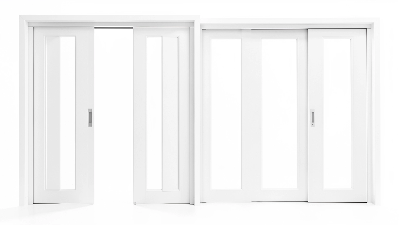 Rodzaje drzwi harmonijkowych do pokoju