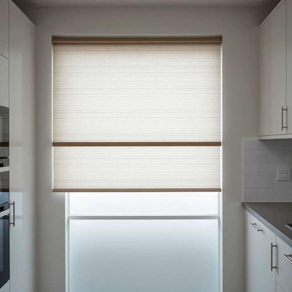 Rolety zamiast drzwi do kuchni