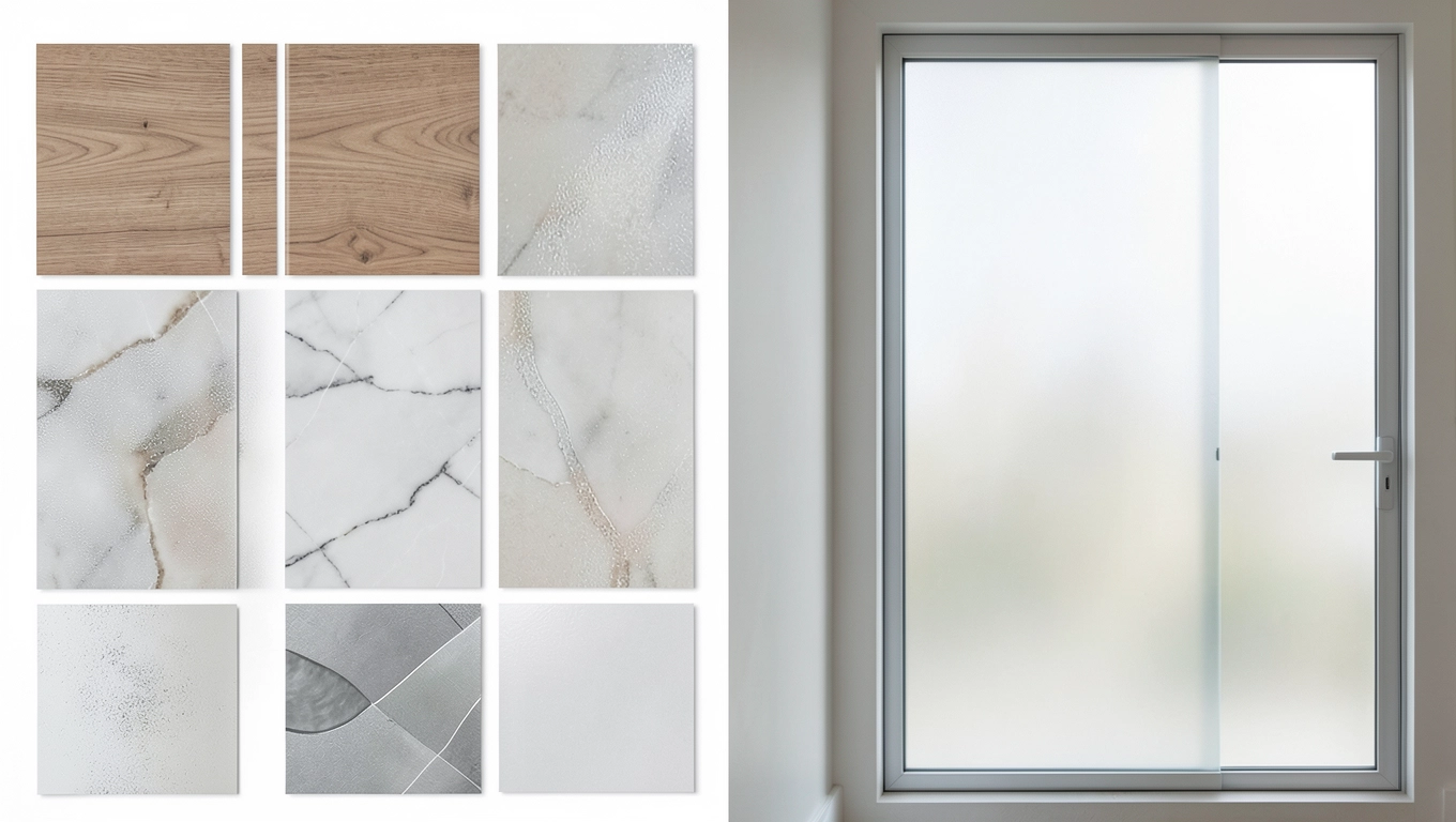 Rozmiary i wzory okleiny do drzwi szklanych