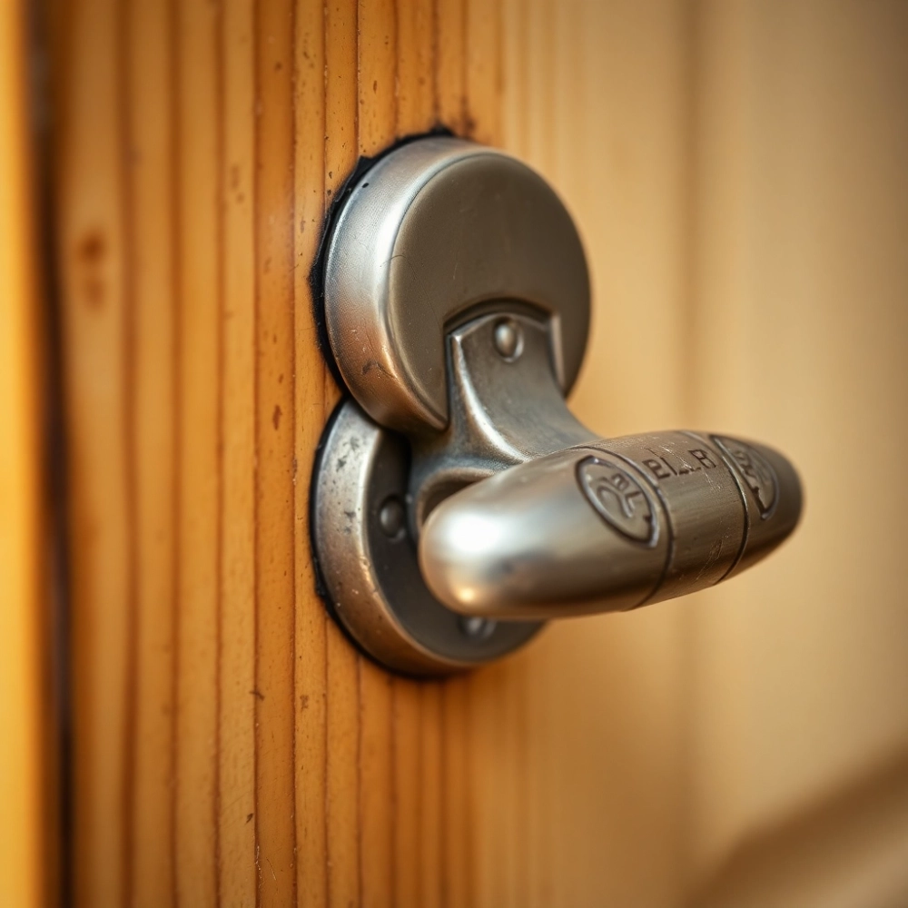 Ruszająca Się Klamka W Drzwiach