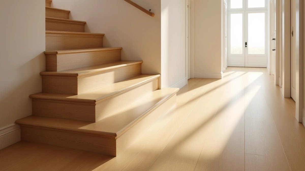 schody z paneli winylowych