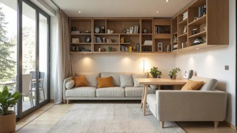 aranżacja kawalerki 35m2 jak urządzić małe mieszkanie 35 m