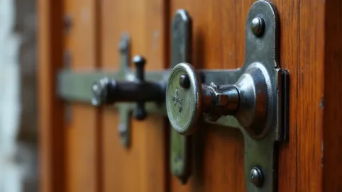 Blokada antywłamaniowa do drzwi wejściowych