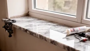 Cena montażu parapetu z kamienia