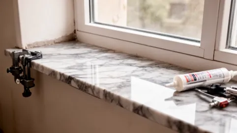 Cena montażu parapetu z kamienia