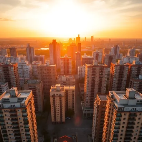 Cena za m2 mieszkania w Warszawie