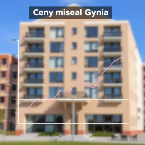 Ceny mieszkań Gdynia wykres
