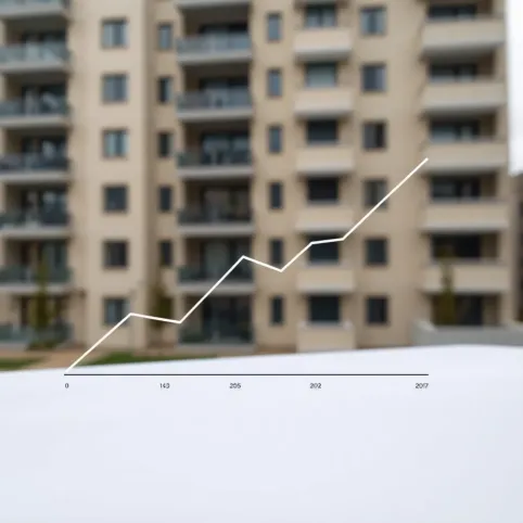 Ceny mieszkań Olsztyn wykres