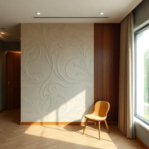 Ciekawe Wykończenie Ścian Wewnętrznych