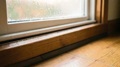 ciepły próg drzwi wejściowych