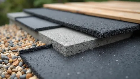 Co można położyć na papę na tarasie