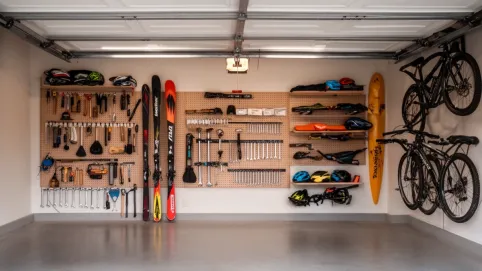 co na ściany w garażu