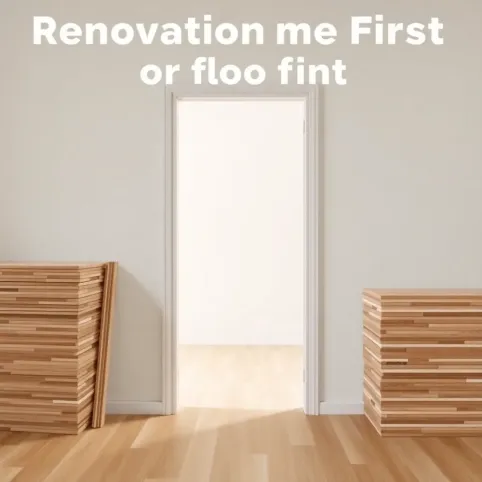 Co pierwsze drzwi czy panele