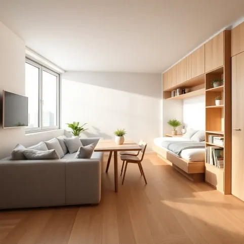 Cztery Kąty małe mieszkanie