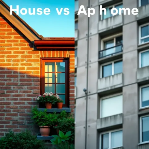 Czy dom to mieszkanie