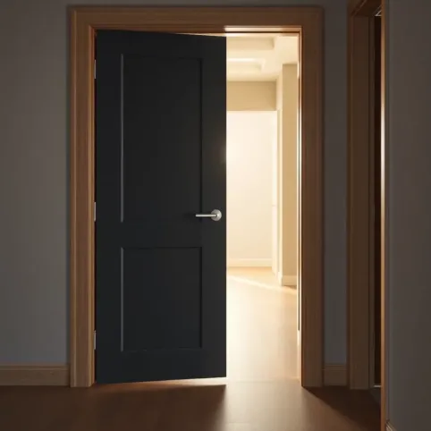 Czy drzwi do pokoju mogą otwierać się na zewnątrz