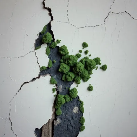 Czy grzyb w mieszkaniu to wada ukrytą