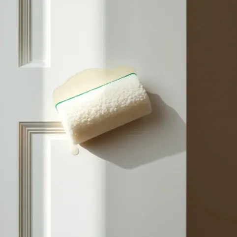 Czym czyścić białe drzwi z okleiny