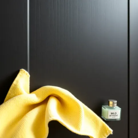 Czym czyścić drzwi antracyt