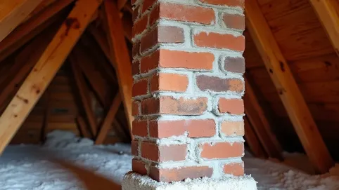 Czym ocieplić komin na strychu