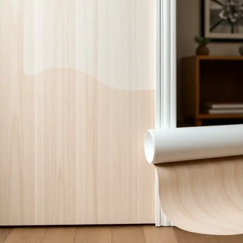 Czym okleić drzwi wewnętrzne