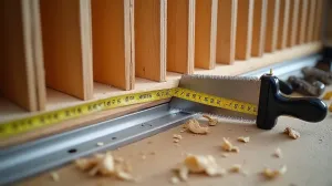 czym przyciąć drzwi harmonijkowe