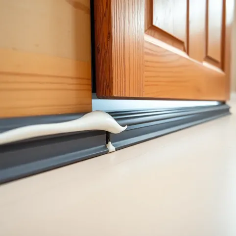 Czym przykleić uszczelkę do drzwi w domu