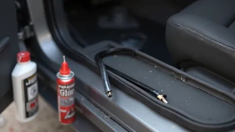 czym przykleić uszczelkę w drzwiach samochodu