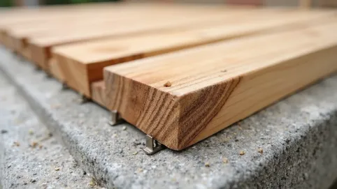 Deska tarasowa montaż na betonie