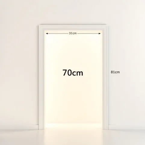 Drzwi 70 cm jaki otwór