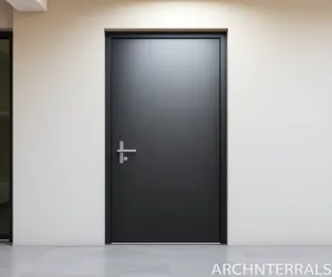 Drzwi aluminiowe zewnętrzne cena za m2
