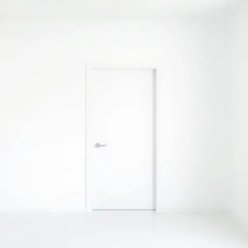 Drzwi bezprzylgowe z ukrytą ościeżnicą