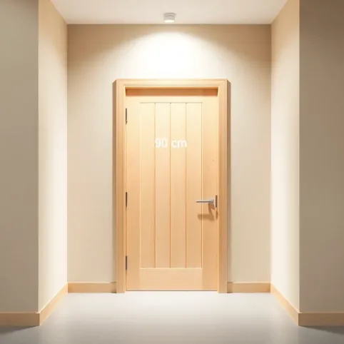 Drzwi dla niepełnosprawnych szerokość