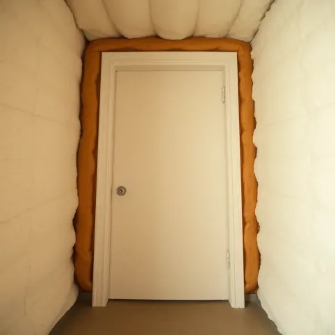 Drzwi do piwnicy ocieplane