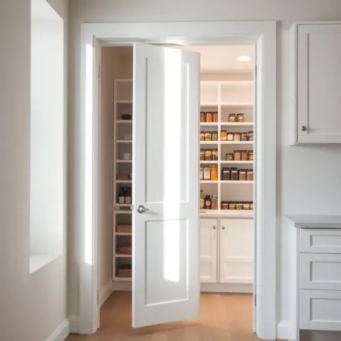 Drzwi do spiżarni łamane